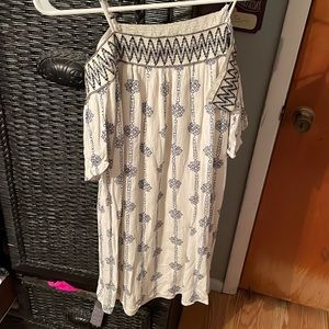 Off the shoulder dress